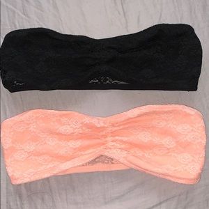 PINK by VS Lace Bandeaus